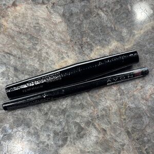 Brand New Avon wash off Waterproof Black Mascara and Glimmer stick